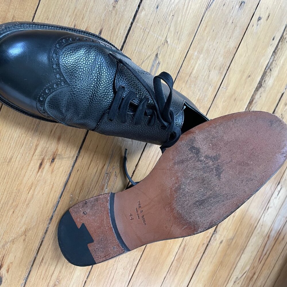 Rag & Bone Men's Brogue Wingtip Oxfords - Picture 5 of 6